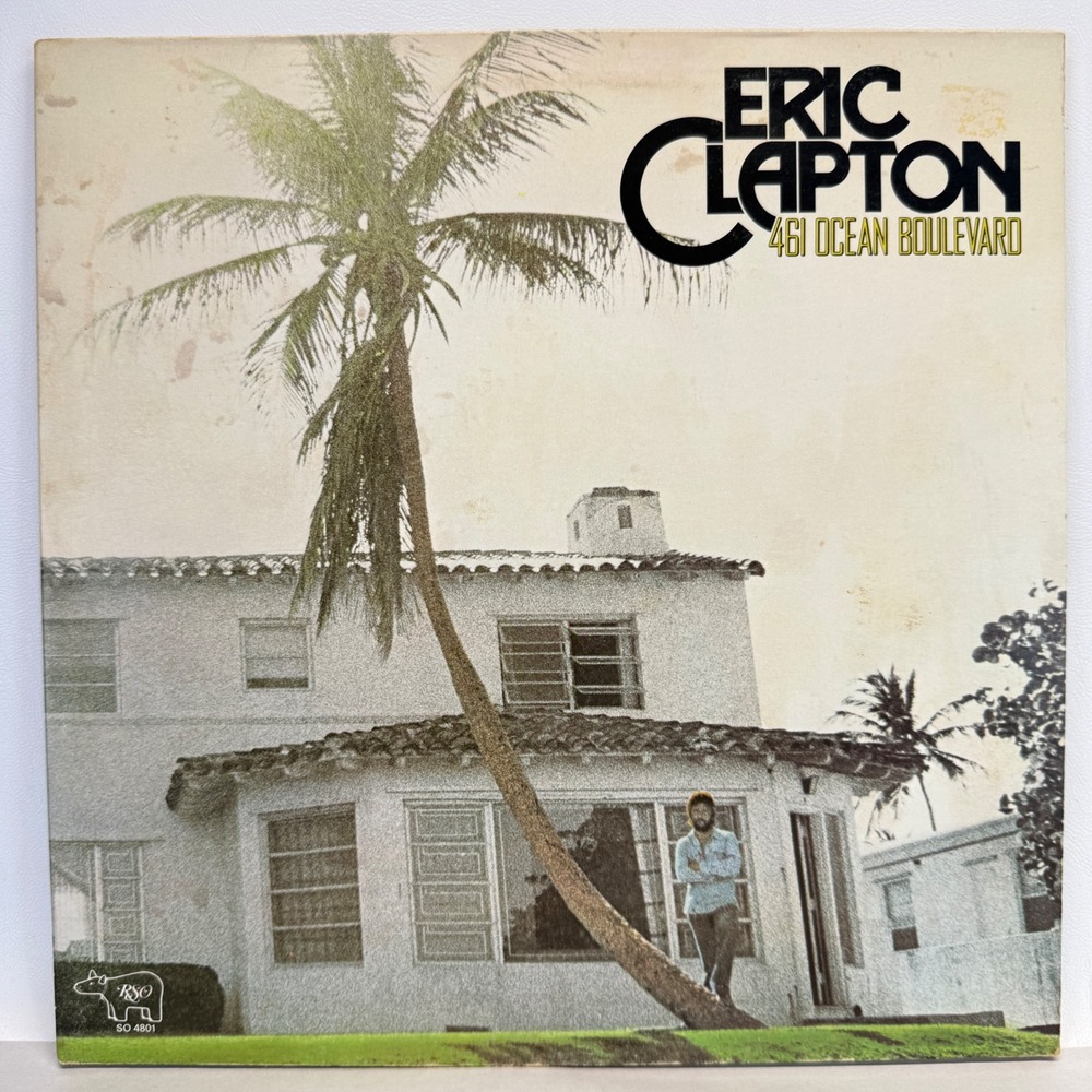 Eric Clapton 461 Ocean Boulevard Vinyl LP 1974 RSO SO 4801 Gatefold